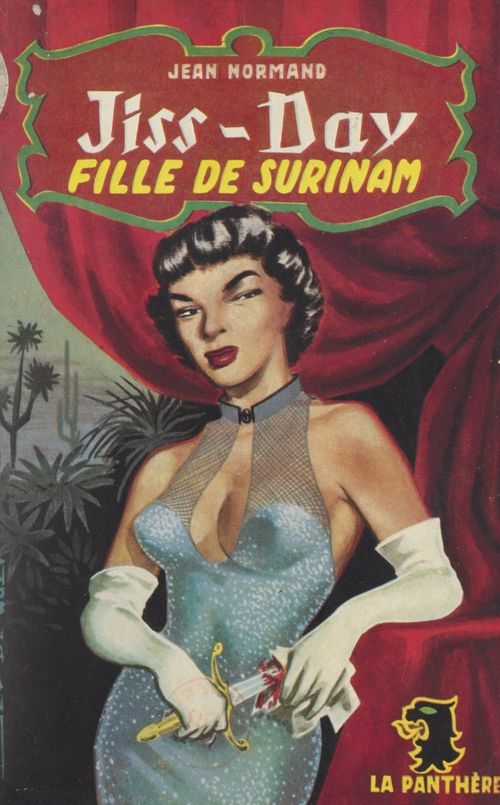 Couverture ebook de Jiss-Day, fille de Surinam, de Jean Normand