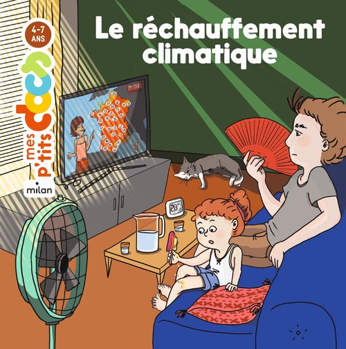 Couverture ebook de Le réchauffement climatique, de Stéphanie Ledu
