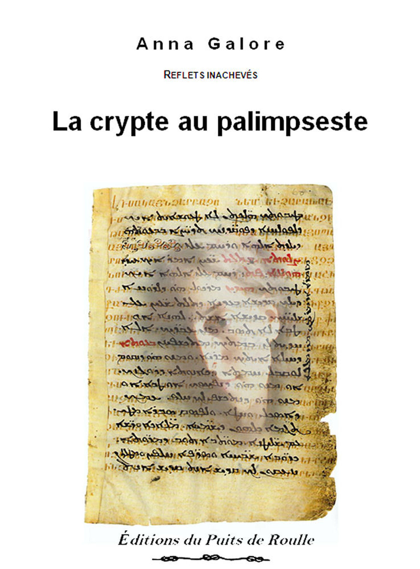 ebook cover of La crypte au palimpseste, by Anna Galore