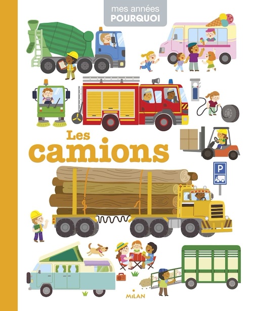 ebook cover of Les camions, by Lucie Voisin