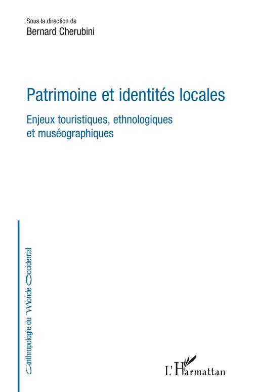 Couverture ebook de Patrimoine et identités locales, de Bernard Cherubini