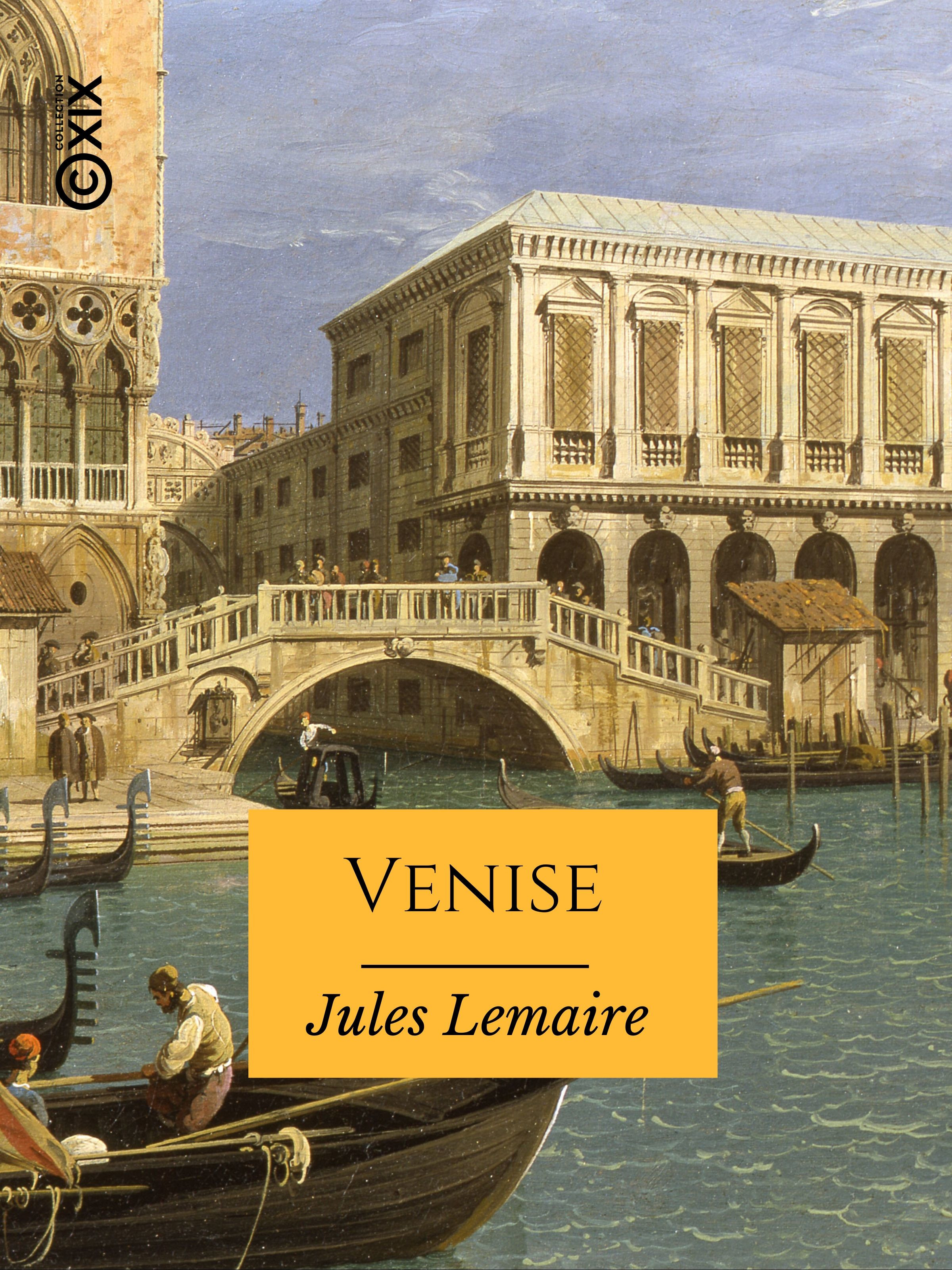Couverture ebook de Venise, de Jules Lemaire