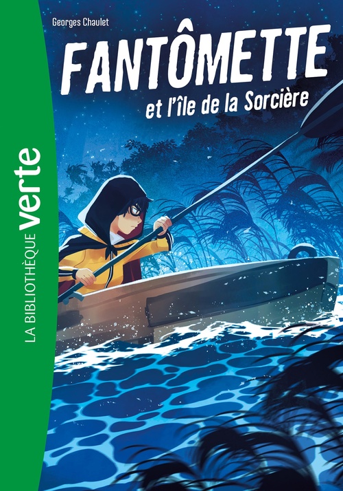 Couverture ebook de Fantômette NED 05 - Fantômette et l'île de la Sorcière, de Georges Chaulet