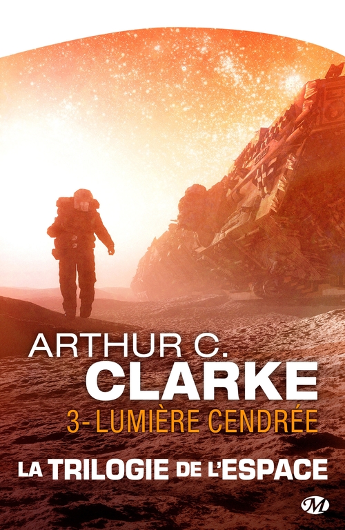 Couverture ebook de La trilogie de l'espace : Lumière cendrée, de Arthur C. Clarke