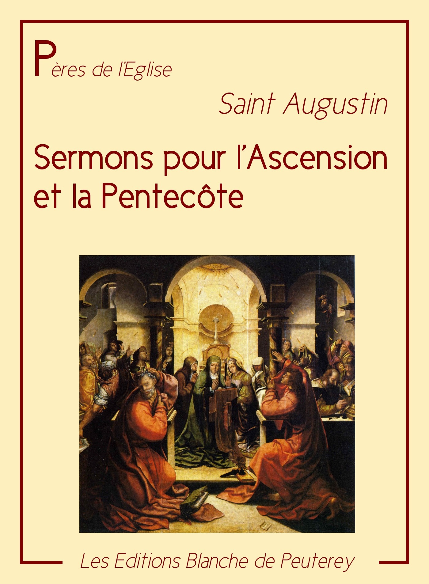 Couverture ebook de Sermons pour l'Ascension et la Pentecôte, de Saint Augustin