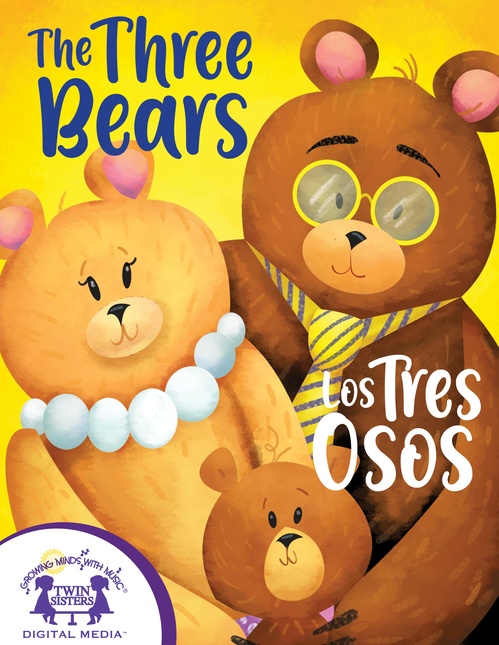 Couverture ebook de The Three Bears / Los Tres Osos, de Charles Fromme
