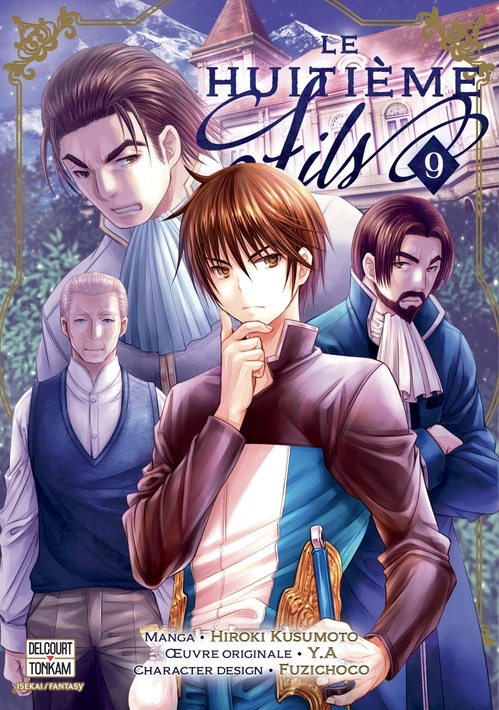 Couverture ebook de Le Huitième fils T09, de Y.A
