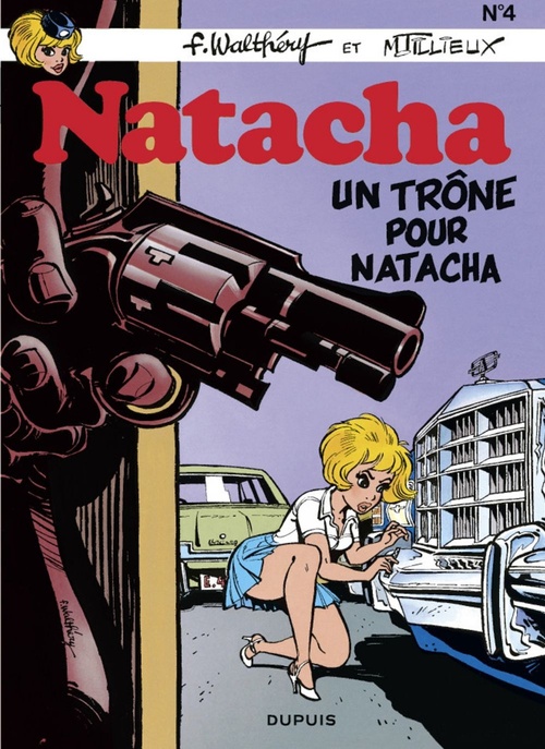 Couverture ebook de Natacha - Tome 4 - Un trône pour Natacha, de Maurice Tillieux, François Walthéry