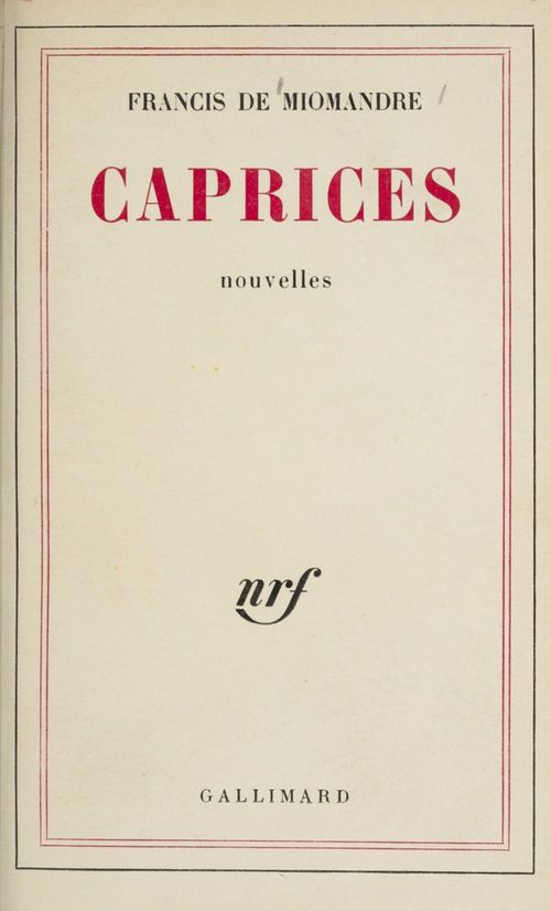 Couverture ebook de Caprices, de Jude Stéfan