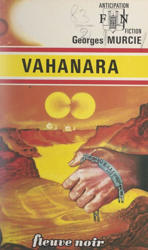 Couverture ebook de Vahanara, de Georges Murcie