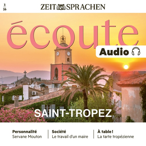 audiobook cover of Französisch lernen Audio - Saint-Tropez, by Pauline Curtet