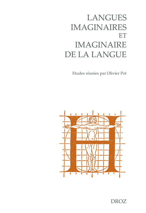 Couverture ebook de Langues imaginaires et imaginaire de la langue, de Olivier Pot