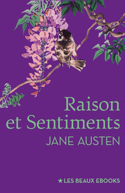 Couverture ebook de Raison et Sentiments, de Jane Austen