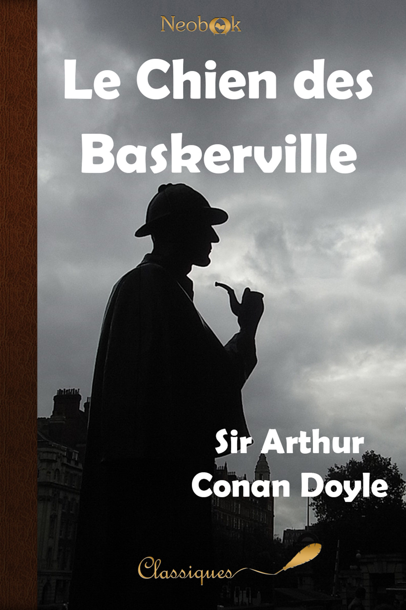 Couverture ebook de Le Chien des Baskerville, de Arthur Conan Doyle