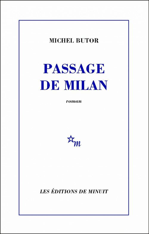 ebook cover of Passage de Milan, by Michel Butor