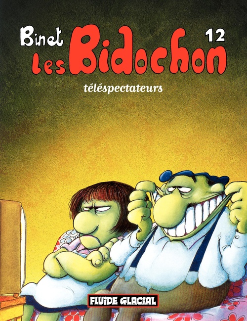 Couverture ebook de Les Bidochon (Tome 12) - Téléspectateurs, de Christian Binet