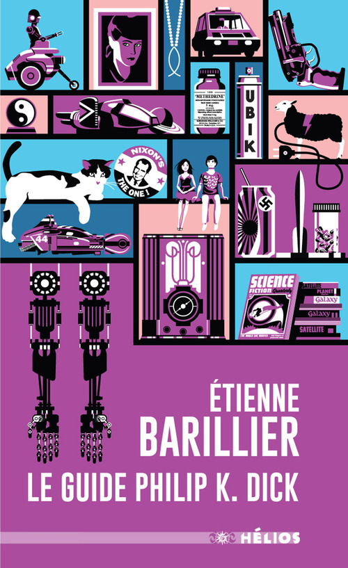 Couverture ebook de Le Guide Philip K. Dick, de Étienne Barillier