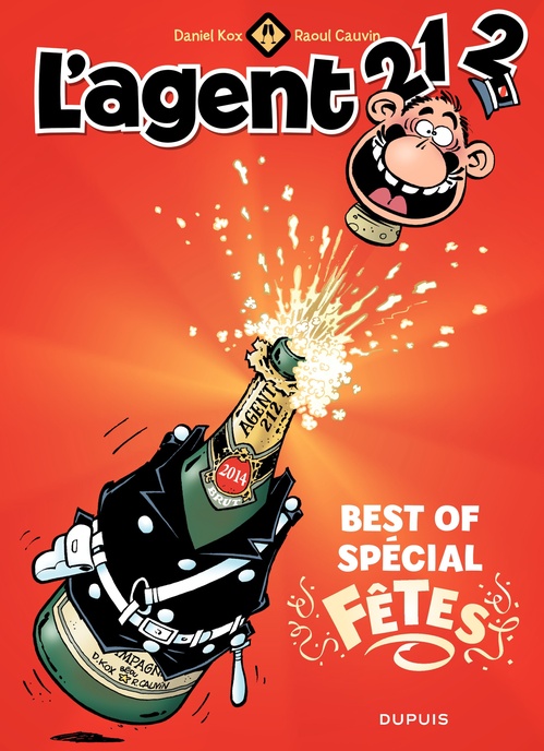 Couverture ebook de L'Agent 212 - La compil - Tome 3 - Best of spécial fêtes, de Raoul Cauvin, Daniel Kox