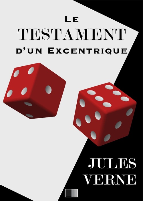Couverture ebook de Le testament d'un excentrique, de Jules Verne