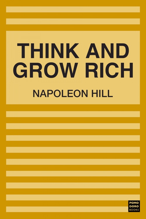 ebook cover of Think and Grow Rich, by Napoleon Hill