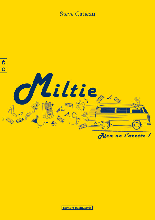 Couverture ebook de Miltie, de Steve Catieau