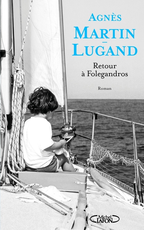 Couverture ebook de Retour à Folegandros, de Agnès Martin-Lugand