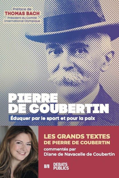 Couverture ebook de Pierre de Coubertin, de Pierre de Coubertin, Diane de Navacelle de Coubertin