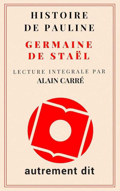 Couverture audiobook de Histoire de Pauline, de Madame de Staël
