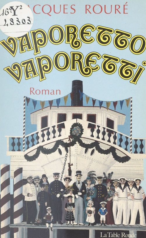 Couverture ebook de Vaporetto, vaporetti, de Jacques Roure