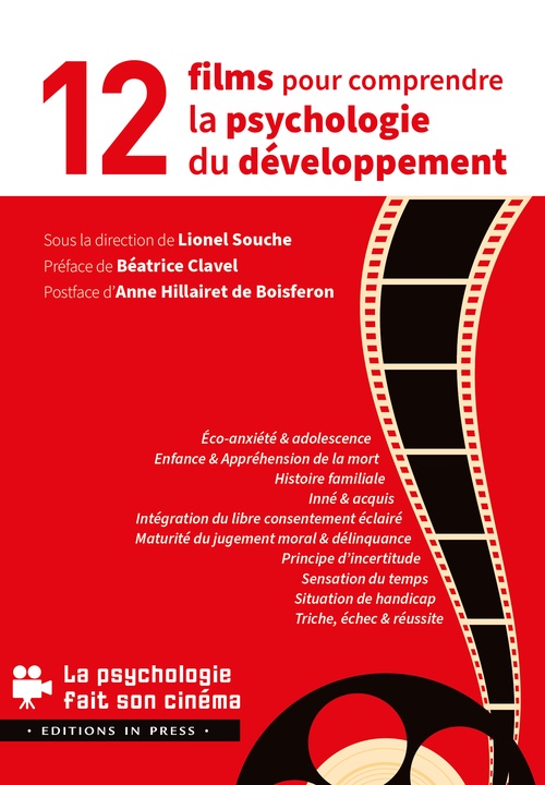 Couverture ebook de 12 films pour comprendre la psychologie du développement, de Lionel Souche