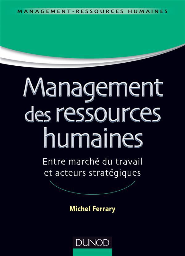 ebook cover of Management des ressources humaines, by Michel Ferrary