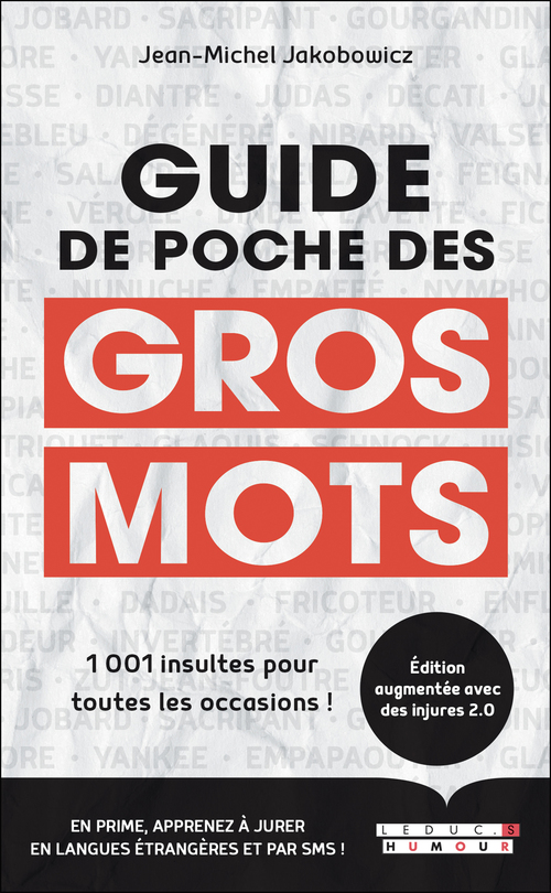 ebook cover of Guide de poche des gros mots, by Jean-Michel Jakobowicz