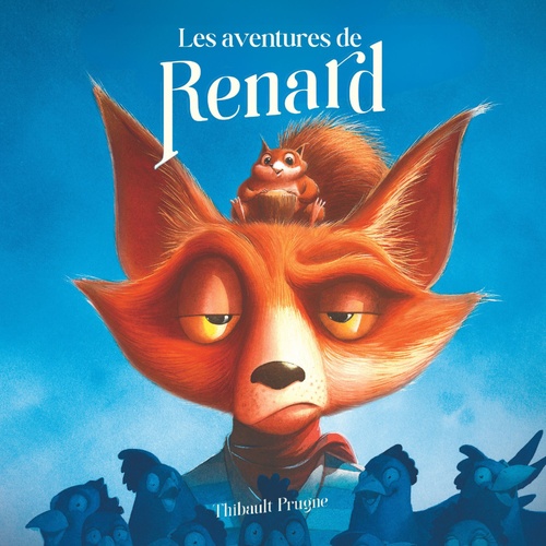 audiobook cover of Les aventures de Renard, by Thibault Prugne