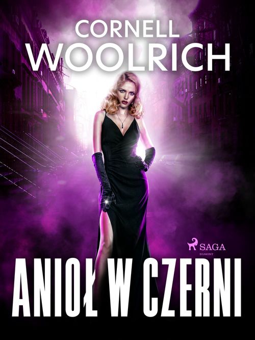 ebook cover of Aniol w czerni, by Cornell Woolrich