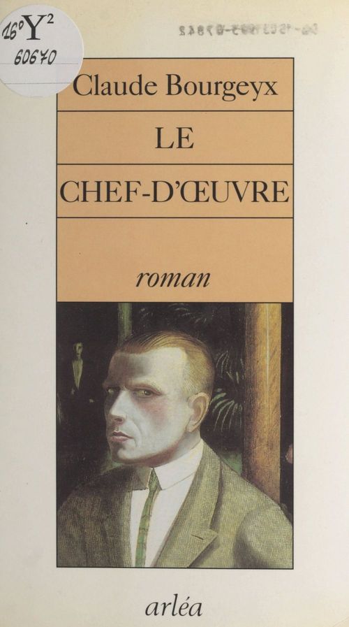 ebook cover of Le chef-d'oeuvre, by Claude Bourgeyx