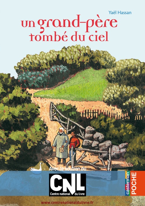 ebook cover of Un grand-père tombé du ciel, by Yaël Hassan