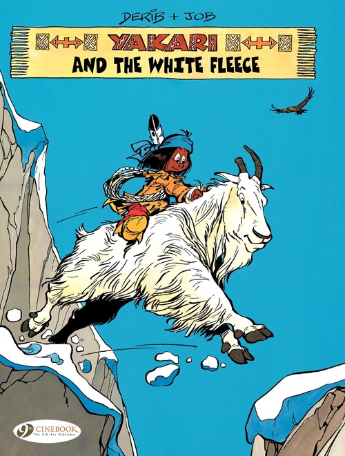 Couverture ebook de Yakari - Volume 8 - Yakari and the White Fleece, de Job, Derib