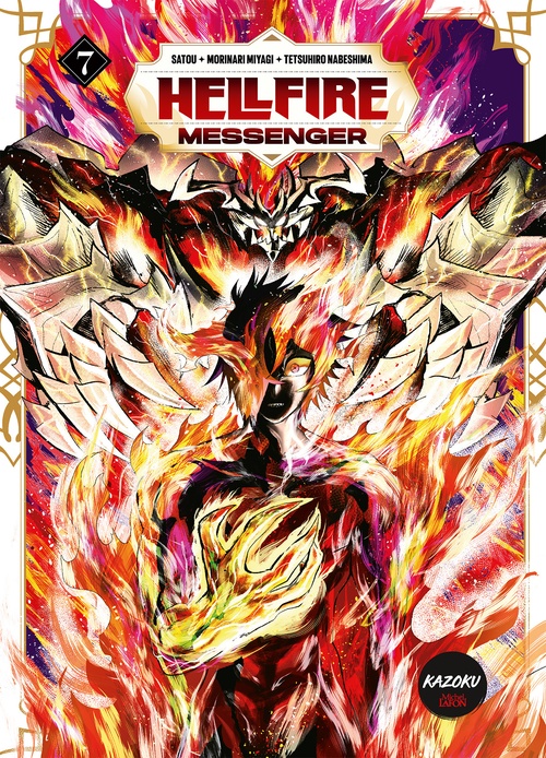 Couverture ebook de Hellfire Messenger - Tome 7, de Satou, Morinari Miyagi