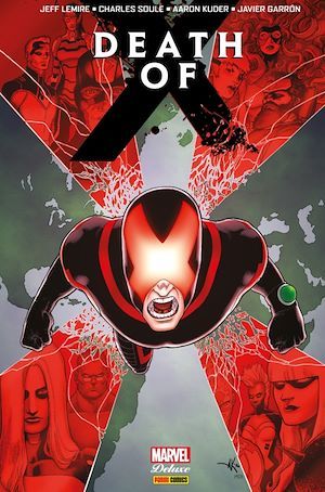 Couverture ebook de Death of X (2016), de Jeff Lemire, Charles Soule, Aaron Kuder, Javier Garrón