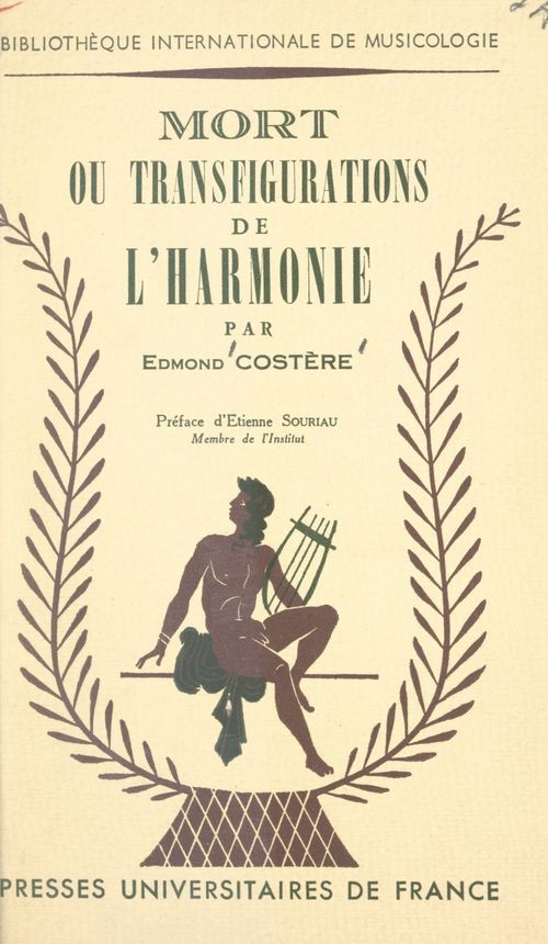 Couverture ebook de Mort ou transfigurations de l'harmonie, de Edmond Costere