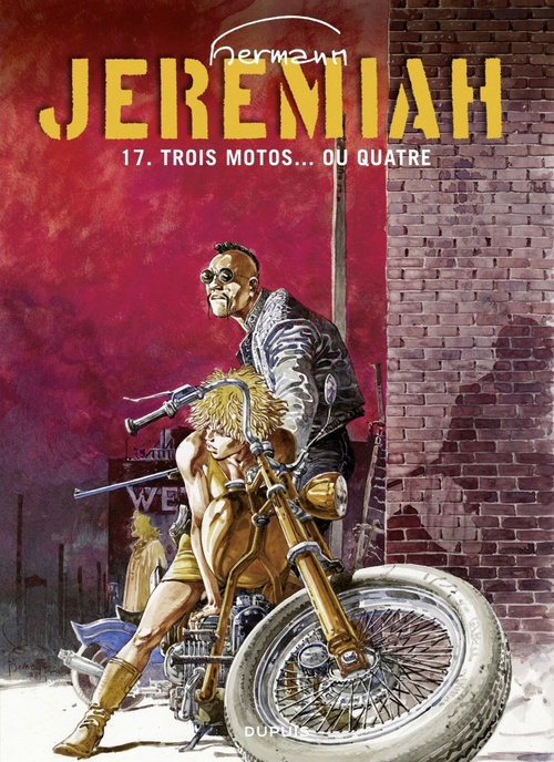 Couverture ebook de Jeremiah - Tome 17 - Trois motos... ou quatre, de Hermann