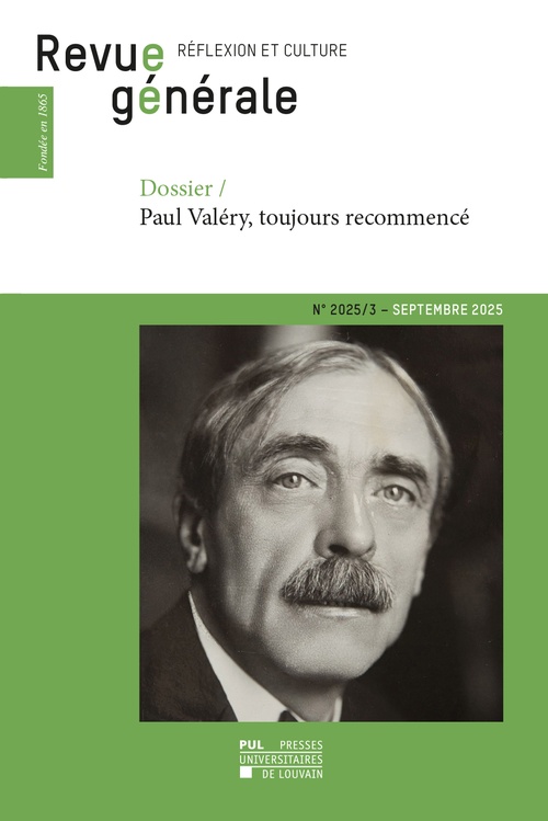 ebook cover of Revue générale n° 2025/3, by Frédéric Saenen