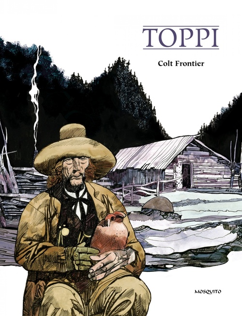 ebook cover of Colt frontier, by Sergio Toppi