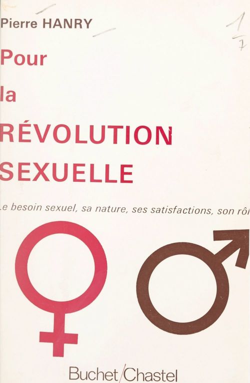 ebook cover of Pour la révolution sexuelle, by Pierre Hanry