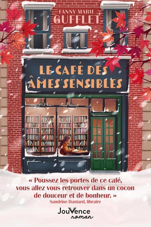 Couverture ebook de Le Café des âmes sensibles, de Fanny Marie Gufflet