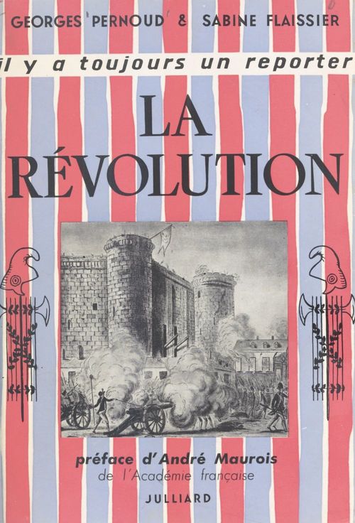 Couverture ebook de La Révolution, de Sabine Flaissier, Georges Pernoud