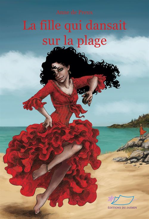 Couverture ebook de La fille qui dansait sur la plage, de Anne De Preux