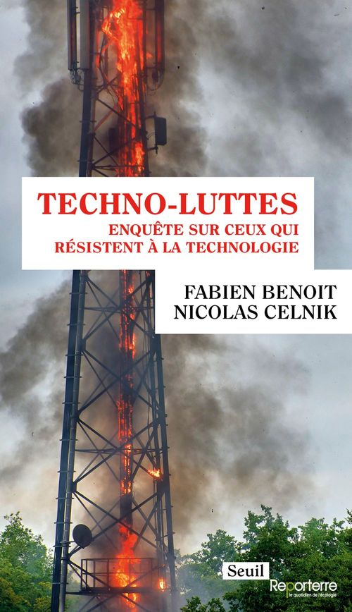 Couverture ebook de Techno-luttes, de Fabien Benoît, Nicolas Celnik
