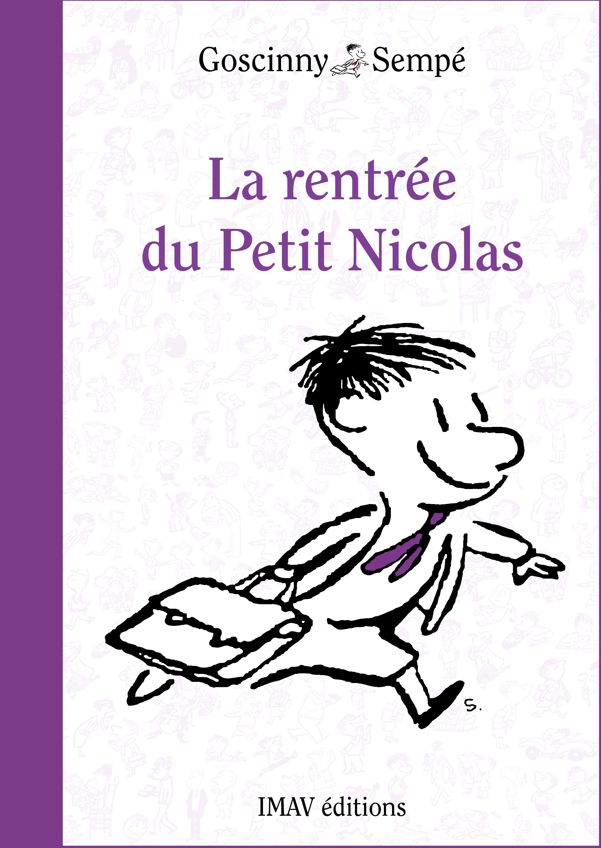 ebook cover of La rentrée du Petit Nicolas, by René Goscinny, Jean-Jacques Sempé