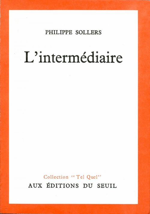 Couverture ebook de L'Intermédiaire, de Philippe Sollers